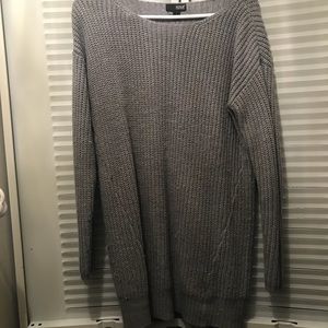 Sweater over sized